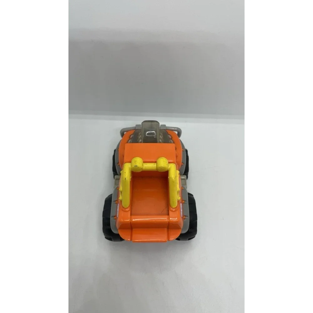 Vintage Little Tikes Monster Truck 4×4 Orange Push and Go Toy‎ Vehicle